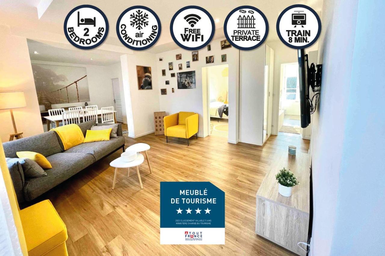 Epernay Prestige, Appartement Avec Terrasse Zewnętrze zdjęcie